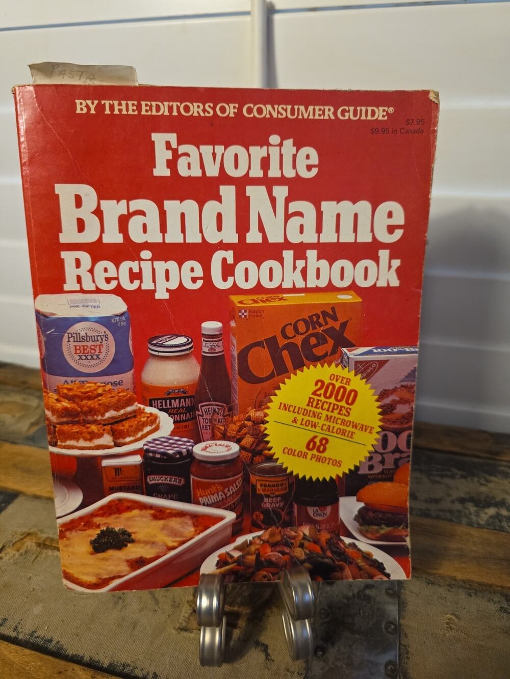 Vtg 1981 Favorite Brand Name Recipe Cookbook 2000+ Recipes PB,by Edit. Consum
